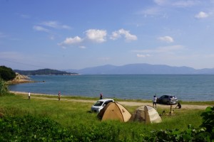 前島海水キャンプ場