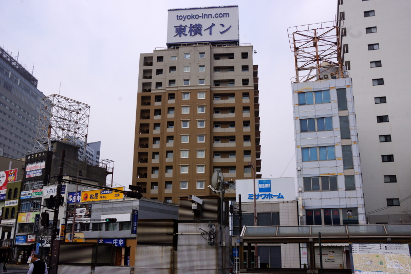 東横イン岡山駅西口広場