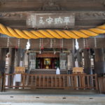 吉備津神社 拝殿-2