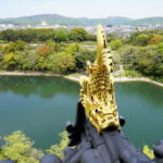 岡山城 天守閣からの眺め
