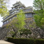 岡山城 天守台の石垣