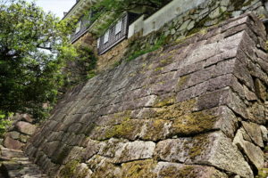 岡山城 塩蔵下の石垣