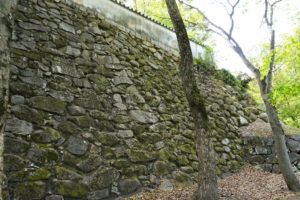 本段東側の高石垣